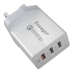 Three-Port USB Fast Charge 30WQC30 Mobile Phone Charger