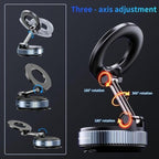 【FathersDayGift】Guccqueen 2.0 Foldable Magnetic Car Phone Mount - 20 N52 Magnets, Vacuum Suction Cup with Heat-Resistant Nano-Adhesive Base for MagSafe Phones, Cars, Tools And Gadgets